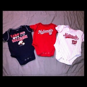 Washington Nationals Baby Onesies! ⚾️